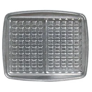 Comparateur de prix : Jeu de plaques Super 2 Lagrange pour 2 gaufres 030121 Noir