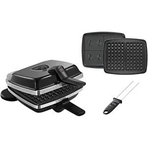 Comparateur de prix : Lagrange Croque-gaufre-gaufrette 2 plaques 1000w noir - 039224