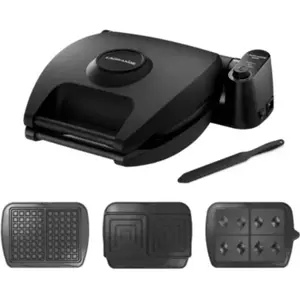 Croque, gaufrier, gaufrette LAGRANGE Premium 2 Noir G+GT+CM+spatule 01... pas cher