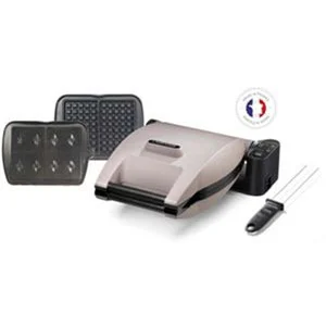 Gaufrier électrique Premium Gaufres® MINERAL 2 plaques + pique à gaufres Lagrange pas cher
