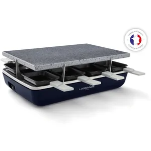 Raclette LAGRANGE element bleu abysse pierre de cuisson pas cher