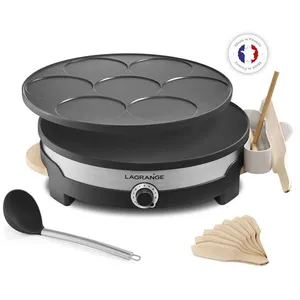 Comparateur de prix : Lagrange Crêpière Lagrange Tradi duo Grande et mini crêpes 10901