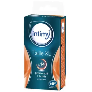 Comparateur de prix : Intimy Taille XL 14 préservatifs