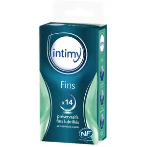 Comparateur de prix : Intimy Fins 14 préservatifs