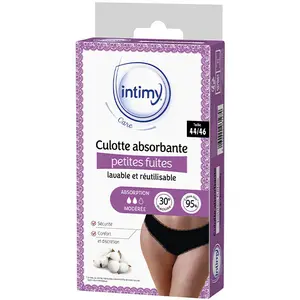 Intimy Care Culotte Absorbante Petites Fuites Taille 44/46Vendu paramazon