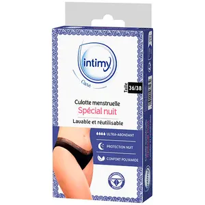 Comparateur de prix : Intimy Care Culotte menstruelle spécial nuit, taille 36/38, 1 unité
