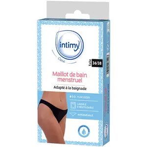 Comparateur de prix : INTIMY CARE BAS DE MAILLOT DE BAIN MENSTRUEL Taille 36/38 1 unité