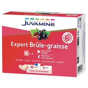 Comparateur de prix : Juvamine Brûle-Graisse Jour/Nuit 60 gélules