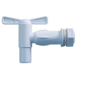 Comparateur de prix : Robinet de cuve 1 unité(s) robinet cuve m20x27 9x13.5x3.8cm plastique - blanc - boutte