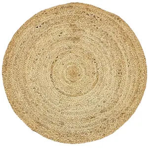 FUTURE HOME Tapis déco rond en jute 120x120cm SURABAYA 120 x 120 cm