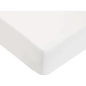 Future Home Drap housse en coton 57 fils uni pas cher