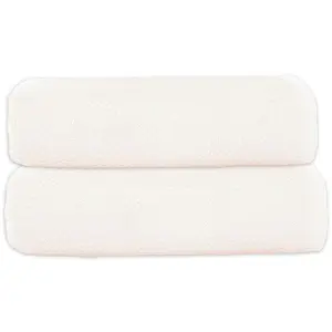Lot 2 serviettes de bain 70x140 coton éponge pas cher