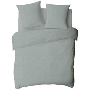 LOMOCO Parure de lit Housse+ 2 taies 240x220 cm JEANNE pas cher