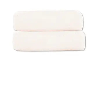 Lot 2 serviettes de toilette 50x90 coton éponge pas cher
