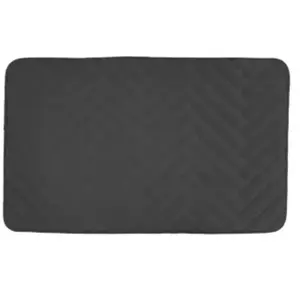Levasseur Tapis de bain rectangulaire à mémoire de forme, L.80 x l.50 cm, Abby n... pas cher