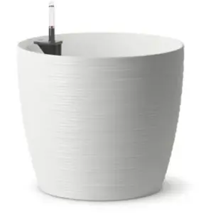 Pot rond Poetic Casa Cosy 36 blanc ø36 x h.32 cm pas cher