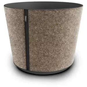 Poetic Poétic Pot de fleurs CASA SLEEVE, rond, 260 mm, mud/brun () pas cher