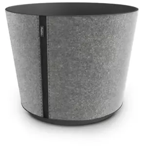 POETIC CASA SLEEVE BAC À FLEURS ROND GRIS CENDRÉ 30 CM POÉTIC PCSL30ASH pas cher