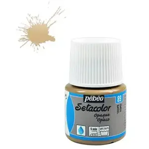 Comparateur de prix : Peinture tissu - PéBéo - Setacolor opaque - Couleur taupe - Flacon 45 ml - Mixte