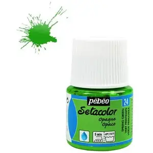 PEBEO Peinture tissu - PéBéo - Setacolor opaque - Vert printemps - 45 ml - À base d'eau pas cher
