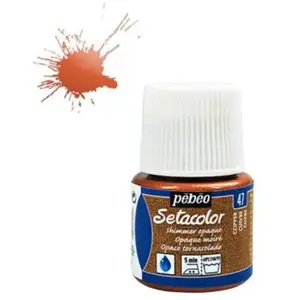 PEBEO Pébéo Pot de Peinture Textile Setacolor' Cuivre 45mlVendu parscrapmalin
