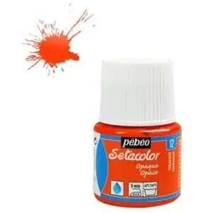 Comparateur de prix : Peinture tissu Setacolor opaque orange 45 ml PEBEO