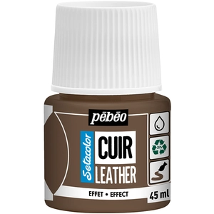 PEBEO Setacolor cuir 45ml - metal bronze pas cher