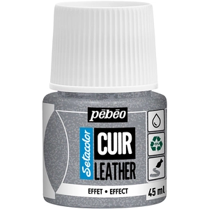 Comparateur de prix : PEBEO Setacolor cuir 45ml - paillette argent