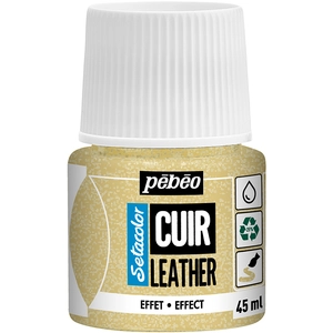 Comparateur de prix : PEBEO Setacolor cuir 45ml - paillette or