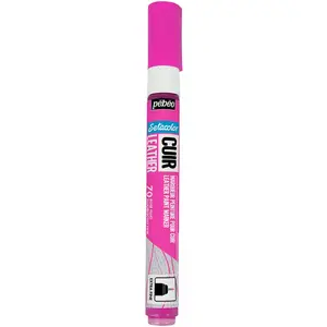 Comparateur de prix : PEBEO Setacolor cuir marker - rose fluo