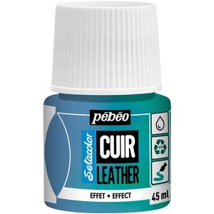 Comparateur de prix : PEBEO Peinture Cuir Setacolor 45 ml Effet Duochrome Bleu-Vert