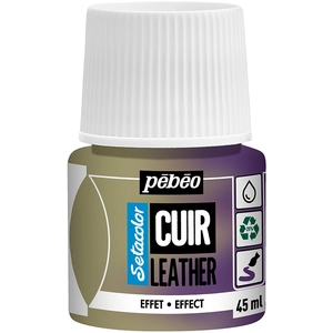 Comparateur de prix : PEBEO Peinture Cuir Setacolor 45 ml Effet Duochrome Jaune-Violet