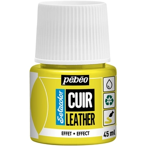 Comparateur de prix : PEBEO Peinture Cuir Setacolor 45 ml Effet Fluorescent Jaune