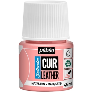 PEBEO Setacolor cuir 45ml - rose sakura pas cher