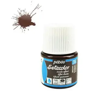 Comparateur de prix : Pebeo Peinture tissu - PéBéo - Setacolor - Effet daim - Marron - 45 ml