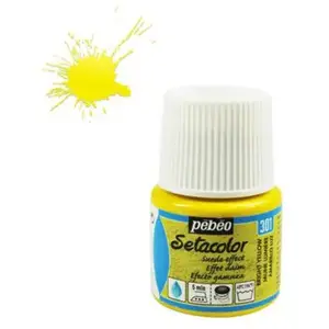 Comparateur de prix : Pebeo Peinture textile Setacolor opaque effet daim - Jaune lumière - 45 ml