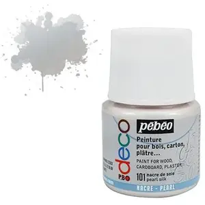 Comparateur de prix : Pebeo Peinture P.BO Déco - Nacré - 45 ml