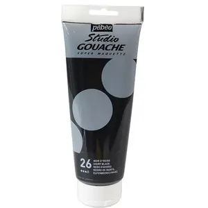 PEBEO Studio Gouache 220ml Noir d'Ivoire pas cher