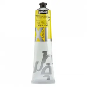 Comparateur de prix : Pebeo Peinture à l'huile fine XL Studio - Jaune de cadmium citron - 200 ml