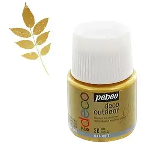 Comparateur de prix : Peinture acrylique - PEBEO - Or - 45 ml - Mat - Multi-surfaces - Professionnelle