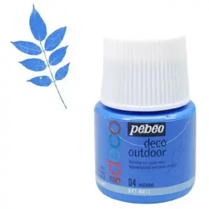 Pebeo Peinture acrylique d'extérieur multi-surfaces - Indigo - 45 ml pas cher