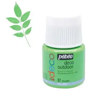Comparateur de prix : Non communiqué Peinture acrylique d'extérieur multi-surfaces - Vert - 45 ml