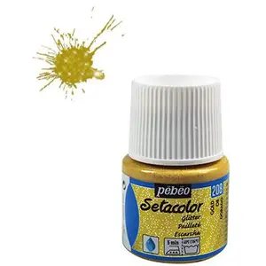 Comparateur de prix : Pebeo Setacolor - Peinture - peinture à base d'eau - or - transparent - 45 ml