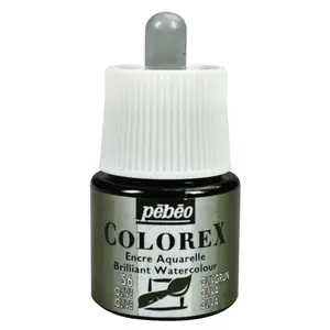 Comparateur de prix : Pébéo Encre aquarelle Colorex 45ml 56 - Vert olive