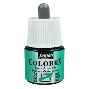 Comparateur de prix : Pébéo Encre Aquarelle Colorex - 28 - Jade - 45 ml