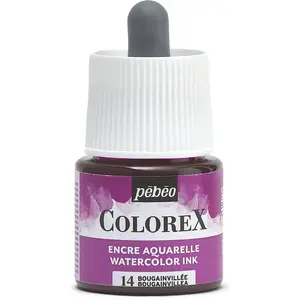 Comparateur de prix : Pébéo Encre Aquarelle - PEBEO - Colorex - 45 ml - Couleur Bougainvillée - Mixte
