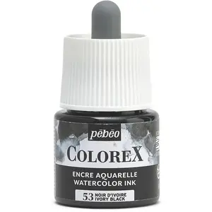 Comparateur de prix : Non communiqué Encre Aquarelle Colorex - Plusieurs coloris disponibles - 45 ml