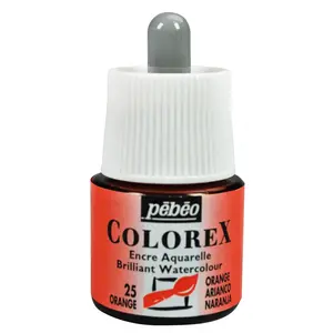 Comparateur de prix : Pébéo Encre aquarelle Colorex 45ml 25 - Orange