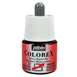 Pébéo Encre aquarelle Colorex 45ml 31 - Rouge turc