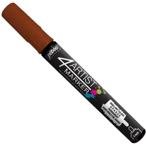 Comparateur de prix : Pebeo Marqueur à huile 4Artist Marker - Pointe ronde - 4 mm - 18 coloris